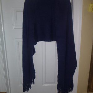 H&M Accessories - Women's Large 80" x 18" Blue Scarf / Wrap H&M Accessories - Women's Large 80" x 18" Blue Scarf / Wrap